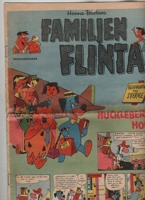 Familjen Flinta, Premiärnummer 1962, 16 sidor