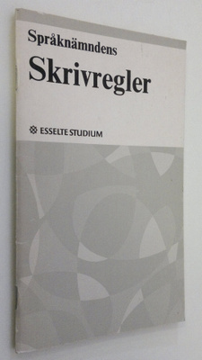 Språknämndens Skrivregler