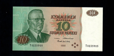 10mk 1980 T ALE-Koi Pakkasileä