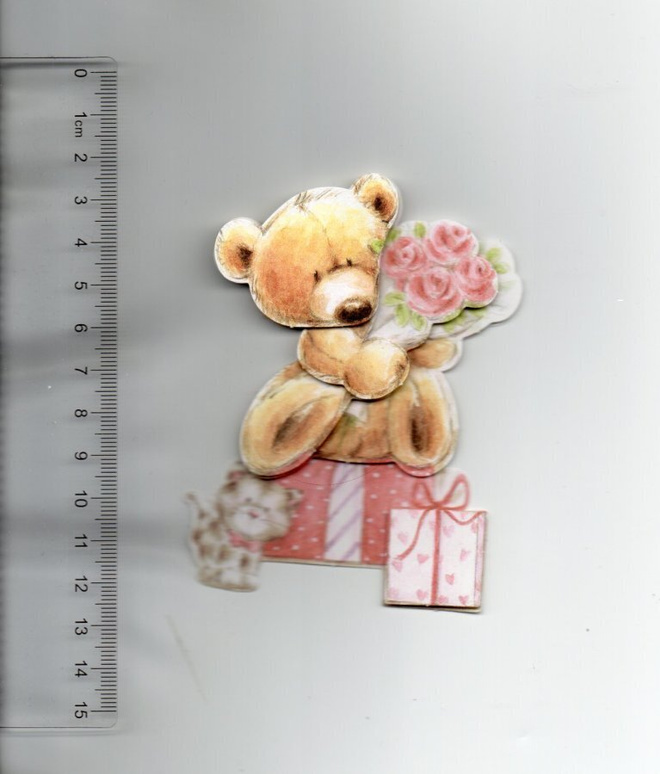 3D KORTTIKUVA °°NALLE & RUUSUKIMPPU°° / (8)