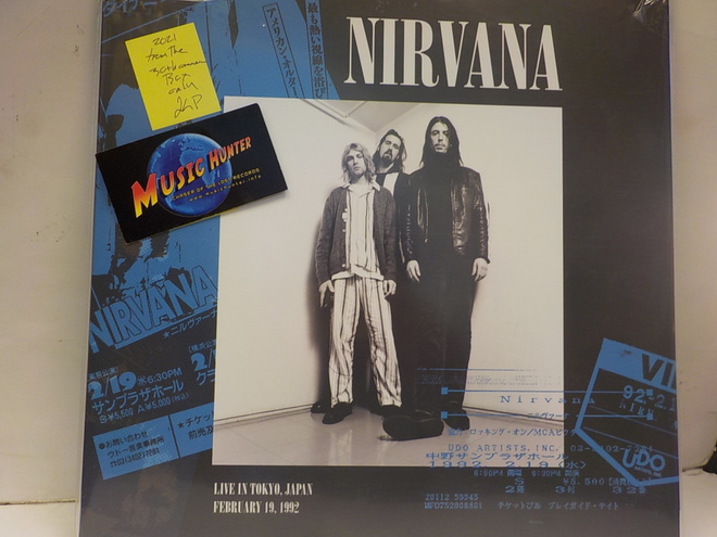 NIRVANA - LIVE IN TOKYO JAPAN FEBRUARY 1992  UUSI 2 LP