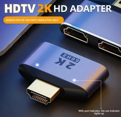 HDMI jakaja 2x HDMI -> 1x HDMI