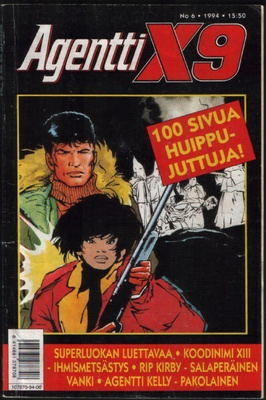 Agentti X9 6/1994 (XIII, Kirby, Kelly)