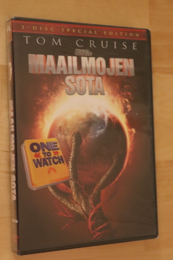 2DVD Maailmojen sota ( 2005 Tom Cruise uusi )