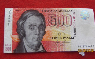 500  MARKKAA  1986  Litt.A