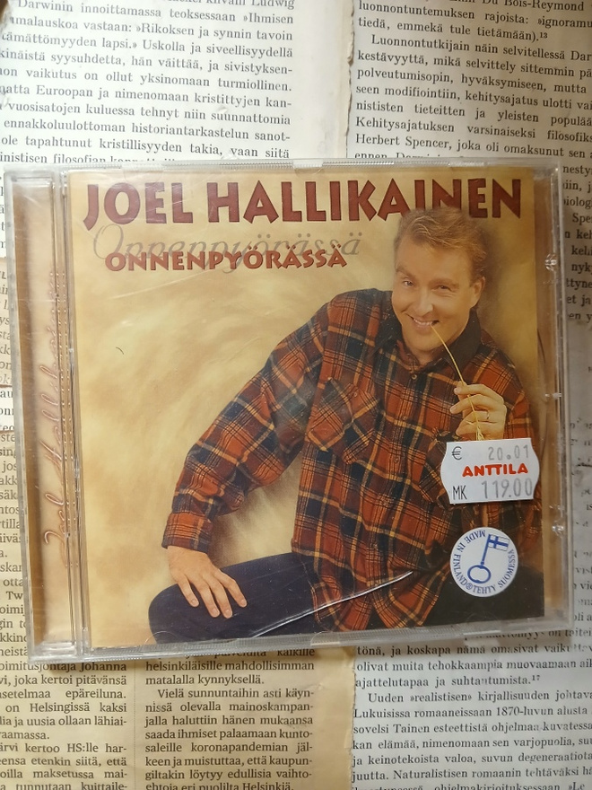 Joel Hallikainen - Onnenpyörässä (CD)