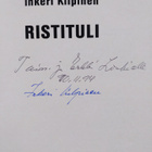 Inkeri Kilpinen : Ristituli (signeerattu, tekijän omiste) - pikkukuva 3