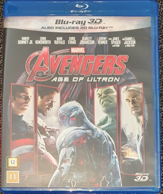 Avengers Age of Ultron (Blu-ray 3D + Blu-ray)