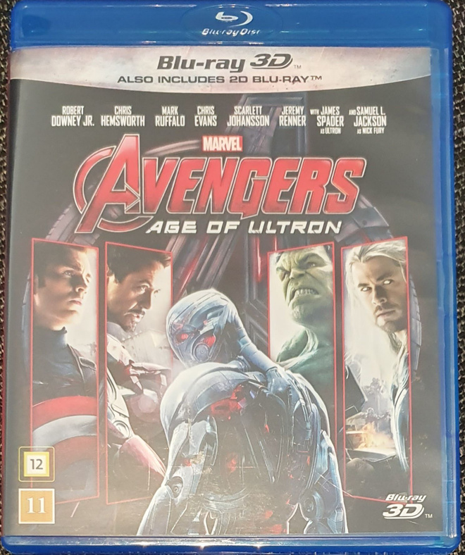 Avengers Age of Ultron (Blu-ray 3D + Blu-ray)