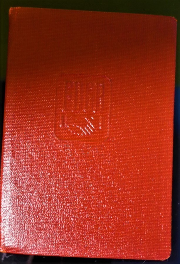 Jäsenkirja Saksa FDGB vuodelta 1951