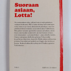 Merri Vik : Suoraan asiaan, Lotta! - pikkukuva 2