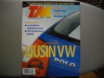 Tekniikan Maailma Nro 18/2001 (15.3)