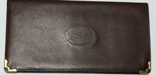 CARTIER BORDEAUX WALLET