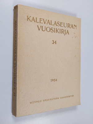 Kalevalaseuran vuosikirja 34