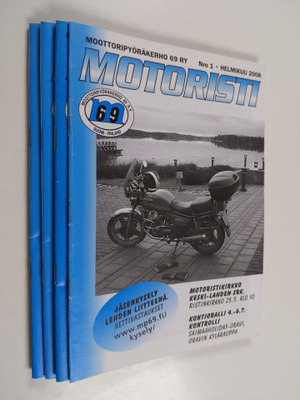 Motoristi vuosikerta 2008 (Puuttuu numerot 5 & 6)