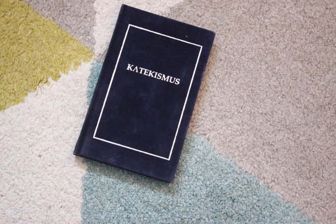 Luther Vähä katekismus ja kristinoppi 1948 (sid. samettin C1