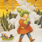 Rudolf Koivu : Nuket ulkoilemassa. - pikkukuva 2