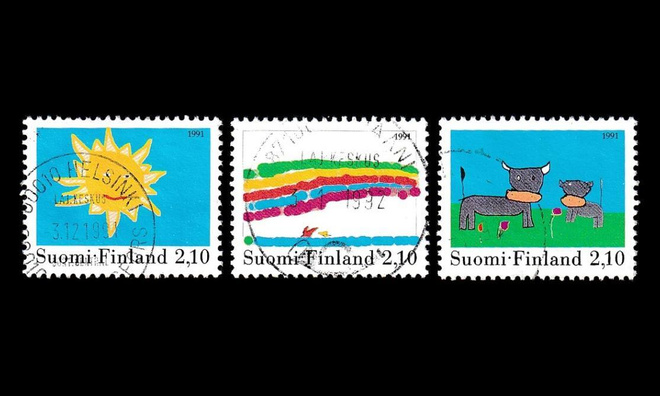 1145-7 o Lasten piirustuksia (1991)