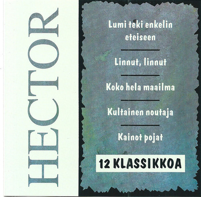 Hector - 12 Klassikkoa (CD) KUIN UUSI!! Parhaat Kokoelma