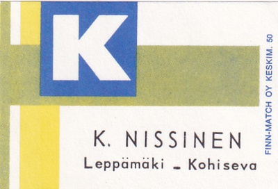 Leppämäki - Kohiseva  K. Nissinen , Kesko    4/16