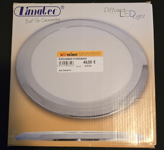 Reimo LED kattovalaisin 12V