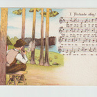 Postikortti, MUSIIKKI- SARJA, FINLANDS SKOG - pikkukuva 1