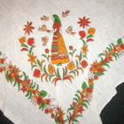 HUIVI ohutta pellavaa 145x55cm 80-luvulta - pikkukuva 2