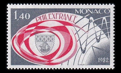 Monaco 1532 ** Postimerkkinäyttely PHILEX-FRANCE ’82 (198