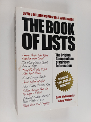 David Wallechinsky : The Book of lists