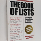 David Wallechinsky : The Book of lists - pikkukuva 1