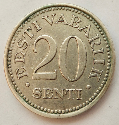 Viro Eesti 20 senti 1935