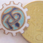 VANHA CCCP Merkki Urheiluseura Työläisreservit Emali 1950-l - pikkukuva 1