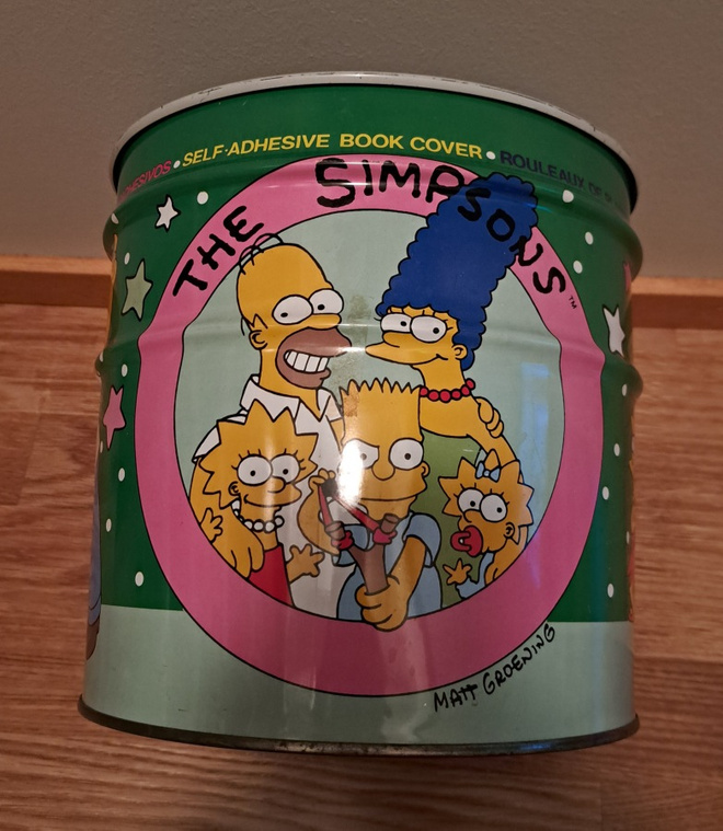 Vintage Simpsonit - The Simpsons tynnyri 90-luvulta