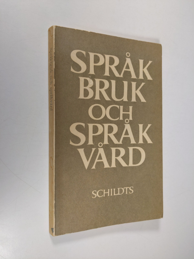 Björn Pettersson : Språkbruk och språkvård