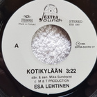 ESA LEHTINEN - KOTIKYLÄÄN - SINGLE 1984 - pikkukuva 1