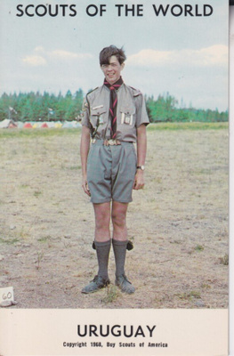 Partio. Uruguay, Scouts of the World, e120