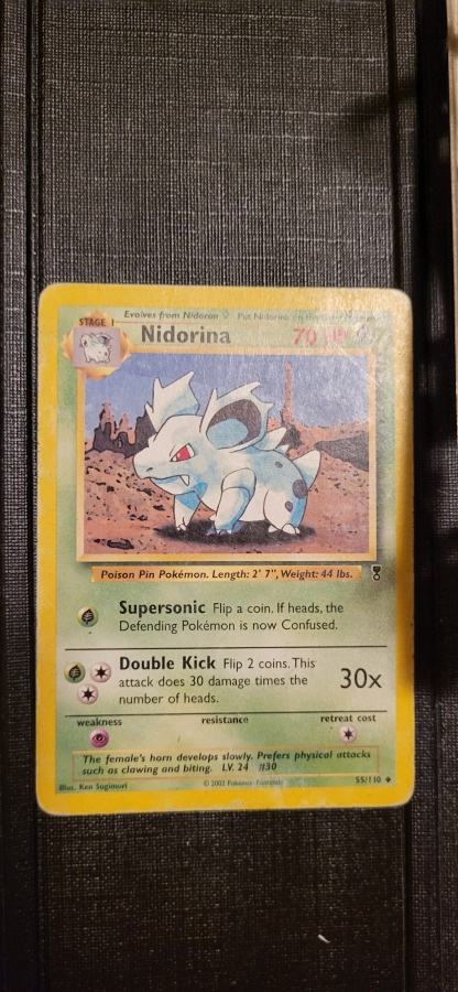 Nidorina #55 Legendary Collection Uncommon Pokemon CCG card