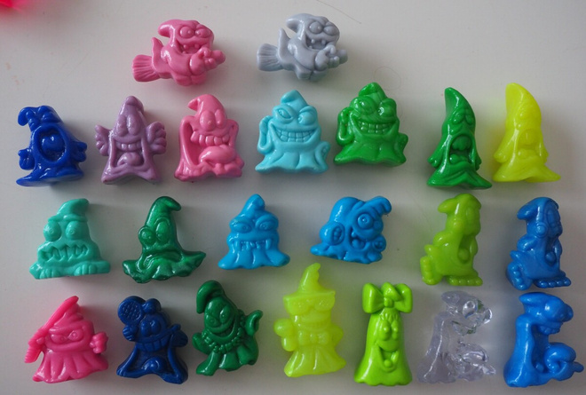 Gogo's Crazy Bones  HAAMUT ja DRACCON PÄÄT ym. 4 eri settiä