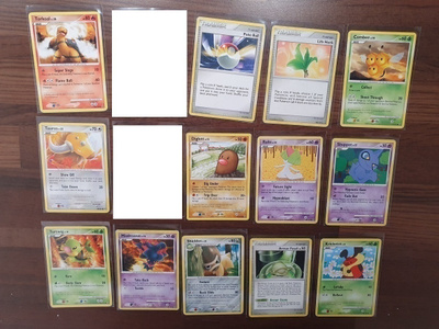 Pokemon  Platinum Sarjan kortteja yksittäin myynnissä