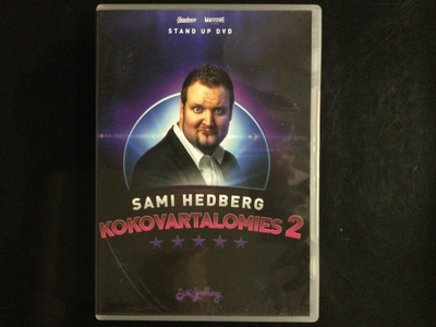 KOKOVARTALOMIES 2. - SAMI HEDBERG.   STAND UP DVD.