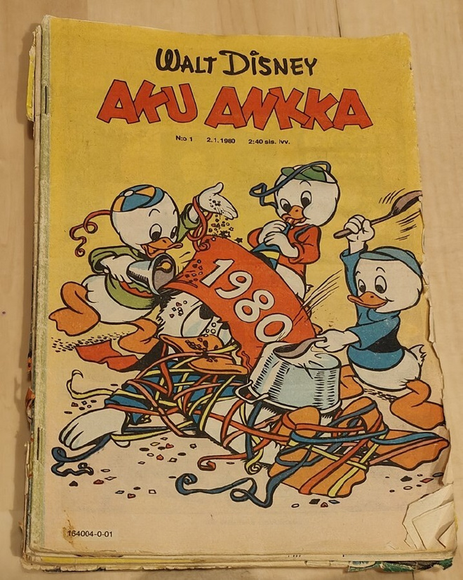 Aku Ankka 1980 osavuosikerta