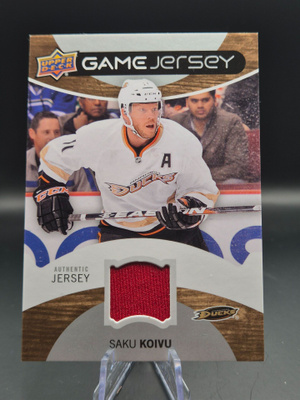 2012-13 Upper Deck Game Jerseys Saku Koivu #GJSK