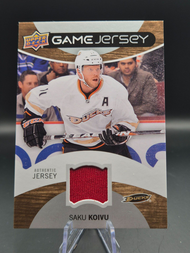 2012-13 Upper Deck Game Jerseys Saku Koivu #GJSK