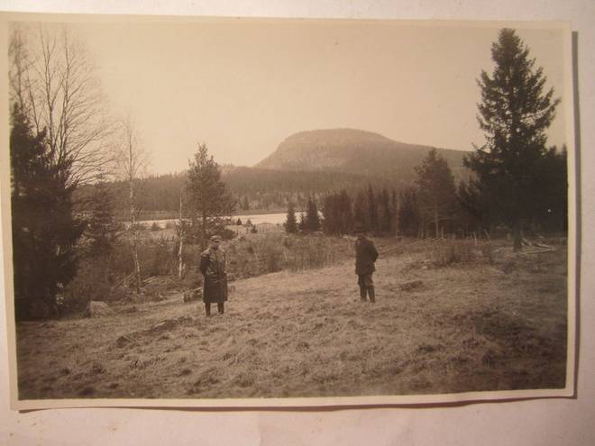 Valokuva Aavasaksaa Tenkeliönjoki 1930-l Kortin Alkup.Malli