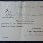 Postiennakko kortti Aug. Lipsanen Oy, Pori 1941 - pikkukuva 1