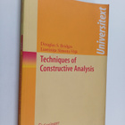 Douglas S. Bridges ym. : Techniques of Constructive Analysis - pikkukuva 1