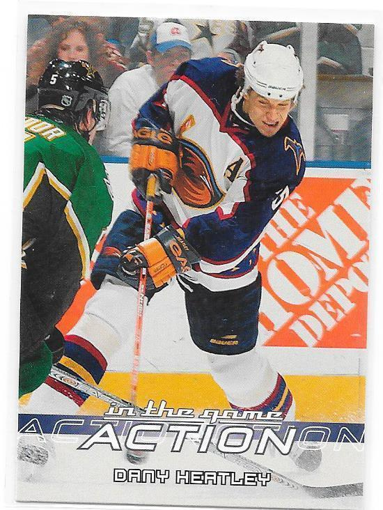 2003-04 ITG Action #2 Dany Heatley Atlanta Trashers