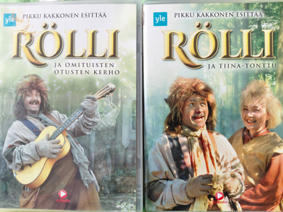 RÖLLI JA OMITUISTEN OTUSTEN KERHO - TIINA - TONTTUDVD