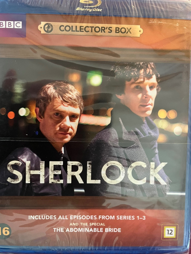 Sherlock: Series 1-3 + The Abominable Bride (UUSI Nordic BD)