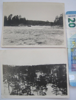 2 VANHAA Valokuvaa Kotka 1920-l